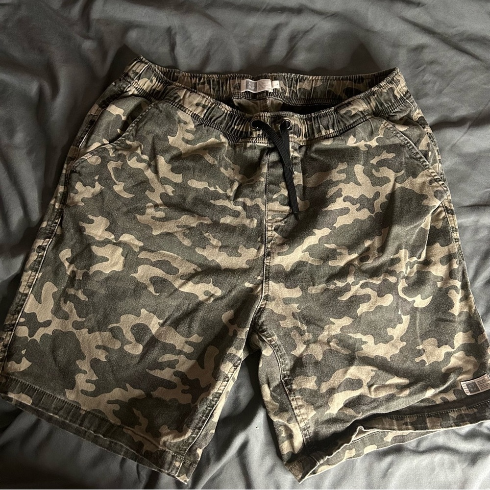 Camo Cargo Shorts